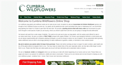 Desktop Screenshot of cumbriawildflowers.co.uk